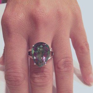 New Real 11ctw Mystic in Platinum Rhodium